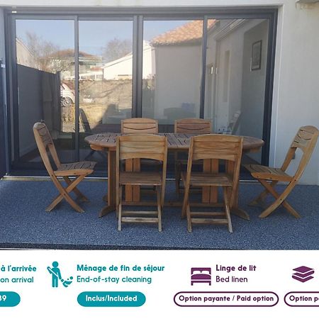 En Plein Centre, Jolie Maison Pour 6 Avec Jardin Beauvoir-sur-Mer Exterior foto